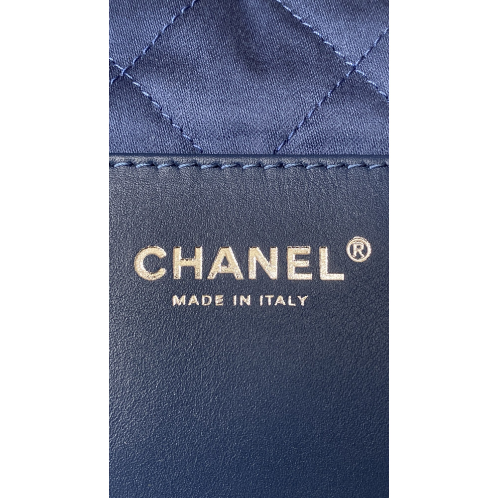 Chanel 25S mini 22Bag "denim nailhead denim" 