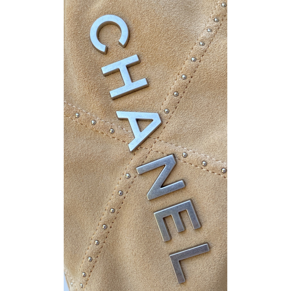 Chanel 25S mini 22Bag in apricot color