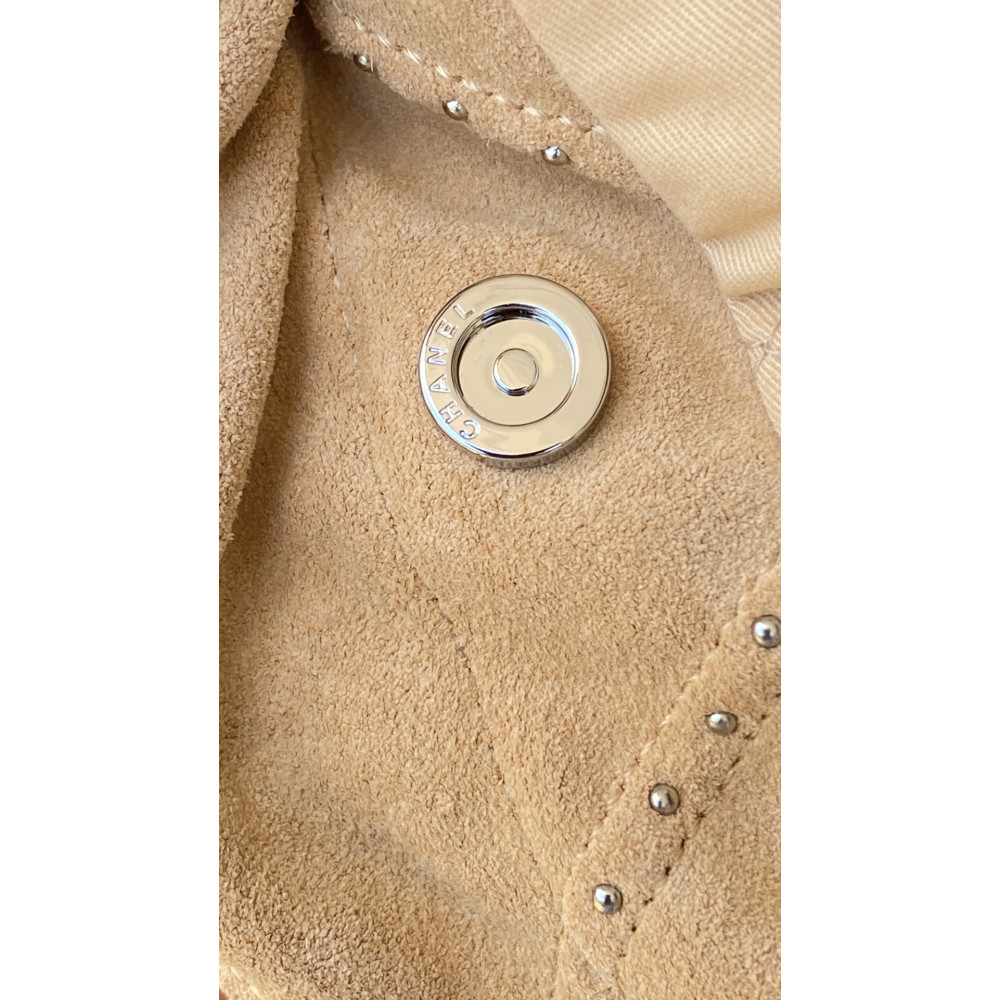 Chanel 25S mini 22Bag in apricot color