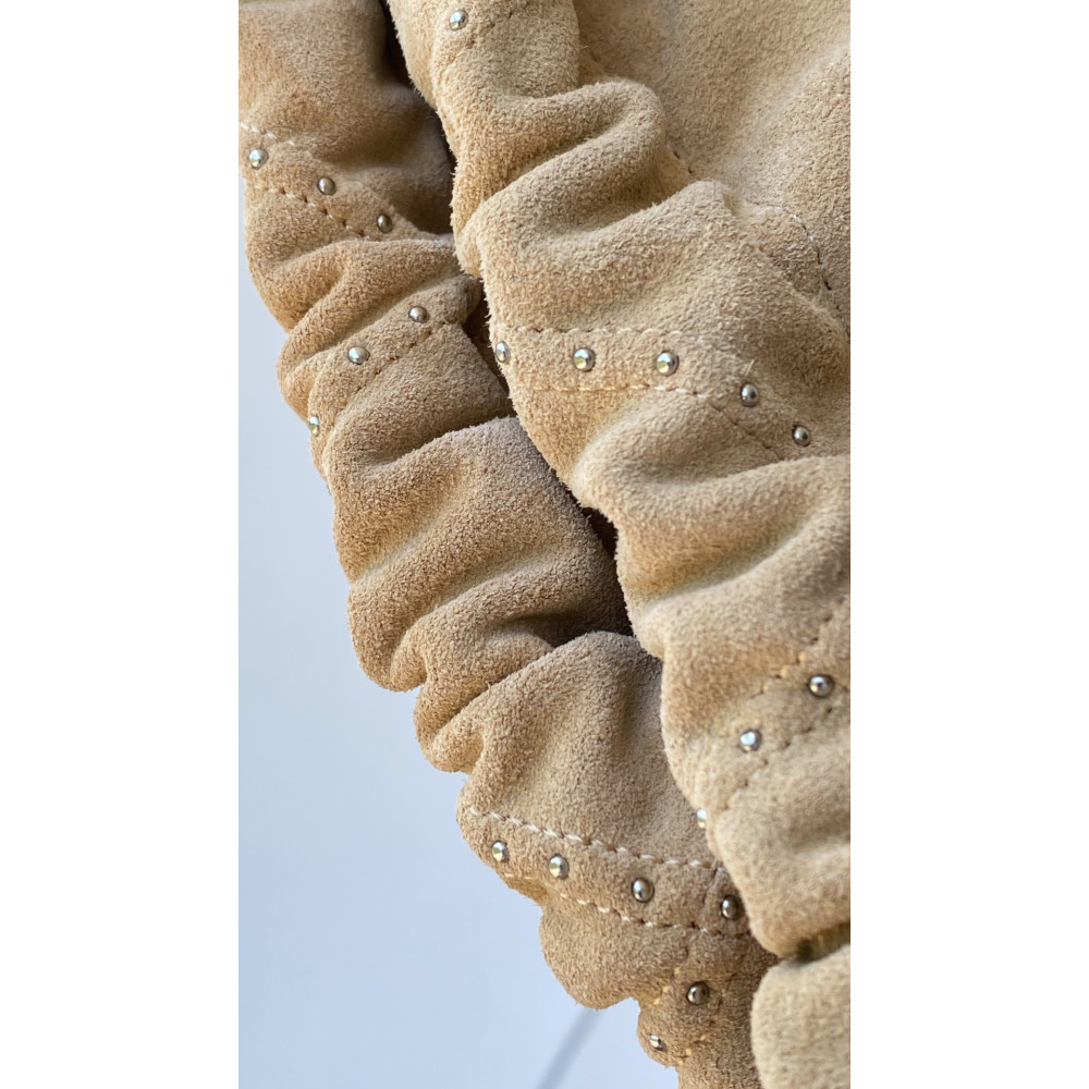 Chanel 25S mini 22Bag in apricot color