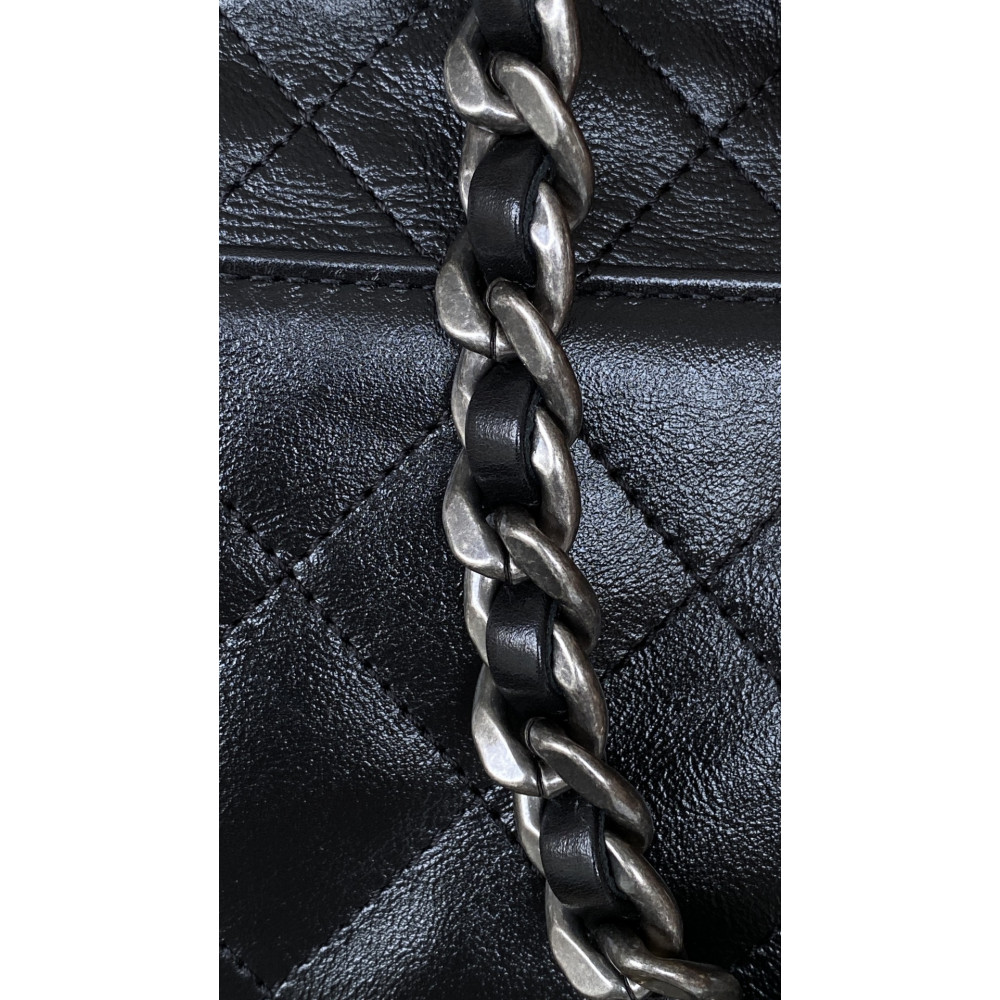 Chanel 25B Bag Small "Gold and Silver Chain" Hobo Boho Bag