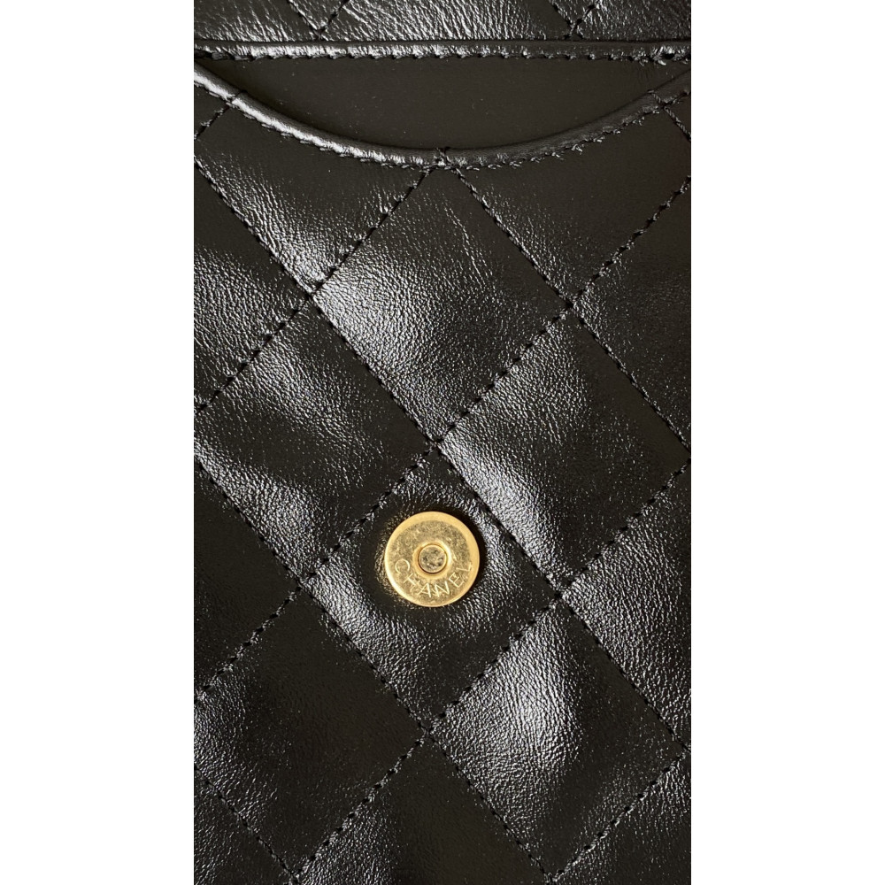 Chanel 25B Bag Small "Gold and Silver Chain" Hobo Boho Bag