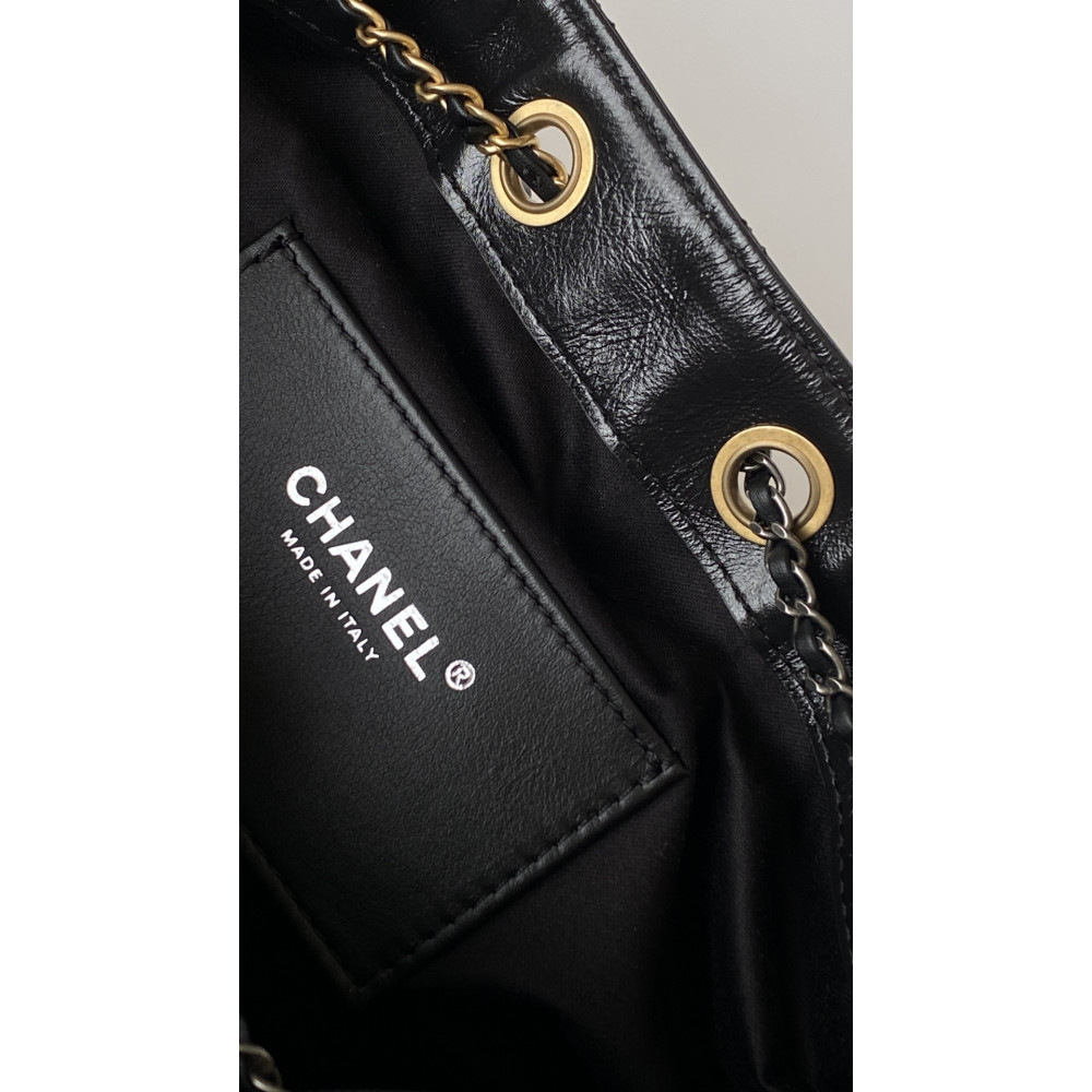 Chanel 25B Bag Small "Gold and Silver Chain" Hobo Boho Bag