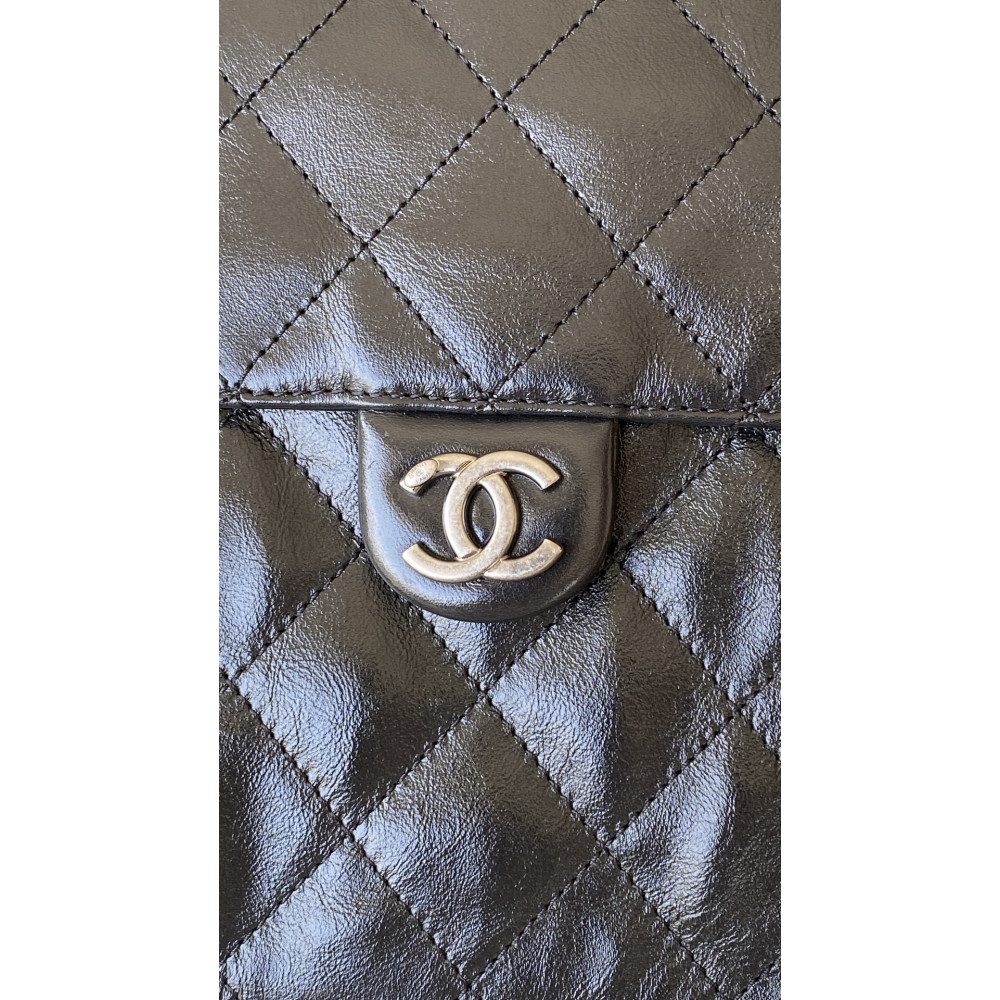 Chanel 25B Bag Medium "Gold and Silver Chain" Hobo Boho Bag