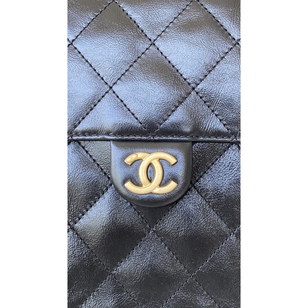 Chanel 25B Bag Medium "Gold and Silver Chain" Hobo Boho Bag