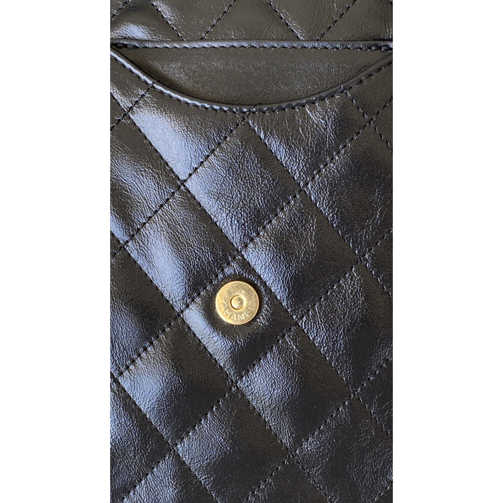 Chanel 25B Bag Medium "Gold and Silver Chain" Hobo Boho Bag