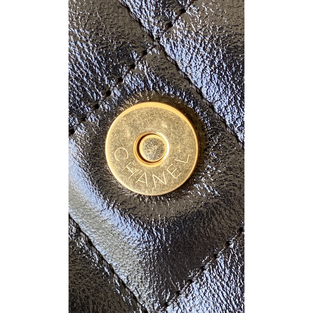 Chanel 25B Bag Medium "Gold and Silver Chain" Hobo Boho Bag